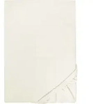 biberna Jersey Spannbetttuch 90-100x200cm - gelb - 90-100x190-200cm