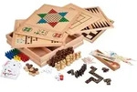 Philos-Spiele Holz-Spielesammlung 100,Premium Edition 3101