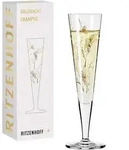 RITZENHOFF Goldnacht Champagnerglas #7 Von Marvin Benzoni - gold|schwarz