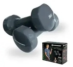 Schildkr&ouml;t-Fitness - Vinyl Hantel Set, 2 x 3,0 kg