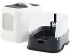 rotho MyPet BIALA Katzentoilette - wei&szlig;