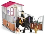 Schleich 42437 - Horse Club - Pferdebox mit Horse Club Tori & Princess