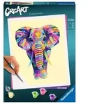Ravensburger Besch&auml;ftigung - CreArt Funky Elephant - Malen nach Zahlen f&uuml;r
