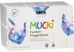 KREUL MUCKI Funkel-Fingerfarbe 6er Set 150 ml
