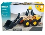 BRIO Builder - Volvo Frontlader - Starkes Baufahrzeug mit beweglicher Ladeschaufel,