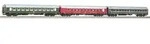 PIKO H0 58245 - 3er Set Personenwagen D 244 Brest K&ouml;ln DR IV
