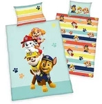 Paw Patrol Kinderbettw&auml;sche 40x60cm, 100x135cm - mehrfarbig - 40x60/100x135cm