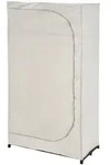 WENKO Kleiderschrank mit Ablage Balance - beige|schwarz