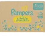 Pampers Premium Protection Windeln Gr. 1 2-5kg Monatsbox - 1