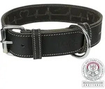 Trixie Rustic Fettleder-HB Heartbeat schwarz M 38-47 cm/4 mm Hundezubeh&ouml;r