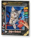 Schipper Malen nach Zahlen - Motiv Gruppe Klassiker / Tiere - Katze im Rucksack