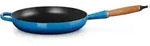 Le Creuset Bratpfanne Signature mit Holzgriff &Oslash; 28cm - blau