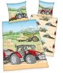 Herding Young Collection Kinderbettw&auml;sche Traktor 80x80cm, 135x200cm - mehrfarbig -