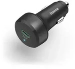 HAMA Auto-Schnellladeger&auml;t, USB-C, PD, 20 W, Schwarz - schwarz