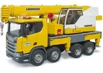 BRUDER - Scania Super 560R Liebherr Kran-LKW mit Light + Sound Modul