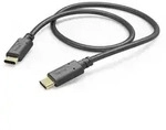 HAMA Ladekabel, USB-C - USB-C, 1,5 m, Schwarz - schwarz