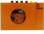 Tragbarer Bluetooth Kassettenspieler Serge Orange