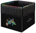 FABER-CASTELL Buntstifte Black Edition Cube 100er Set