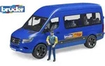 BRUDER MB Sprinter Transfer mit Fahrer 02681