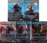 Blackfire 74877, Blackfire Kartenspiel Magic: The Gathering Secret Lair x God of War: