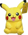 Jazwares 45819, Jazwares Pl&uuml;schtier Pok&eacute;mon - Pikachu Happy (20 cm)