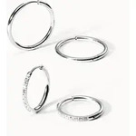 PURELEI Lovely Glitter Ohrring-Set mit Zirkonia Steinen