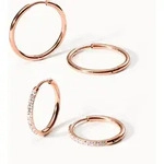 PURELEI Lovely Glitter Ohrring-Set mit Zirkonia Steinen