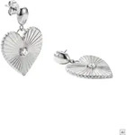 PURELEI Shining Heart Ohrringe mit Zirkonia Steinen