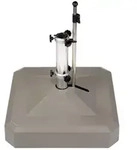 LiRo Midi plus 100kg Rollensockel quadratisch - graphit