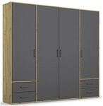 Rauch M&ouml;belwerke Rauch Dreht&uuml;renschrank Voyager 4-t&uuml;rig, 4 Sch&uuml;be AG436.31V4