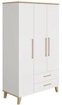 PAIDI Kleiderschrank Oscar 3-t&uuml;rig, 2 Sch&uuml;be 1350304