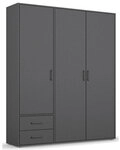 Rauch M&ouml;belwerke Rauch Dreht&uuml;renschrank Voyager 3-t&uuml;rig, 2 Sch&uuml;be AG437.31V3