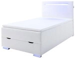 Meise Boxspringbett Las Vegas II mit Bettkasten und LED-Beleuchtung 8661-99-2A00