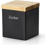 Continenta Vorratsdose eckig mit Holzdeckel 03712000