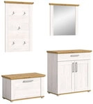 xonox.home Garderoben-Set Verona 4-teilig X70K5G02