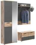 xonox.home Garderobenkombination Mason 3-teilig X12B8G02