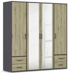 Rauch M&ouml;belwerke Rauch Dreht&uuml;renschrank Voyager 4-t&uuml;rig, 4 Sch&uuml;be AG439.21V4