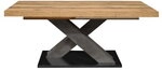 M&auml;usbacher Esstisch Komfort 2.0 mit X-Gestell ausziehbar 0780-TP_160-260...