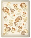 Biederlack Wohndecke Bloom Frame 150x200 cm 827586