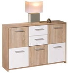 Inter Link Kommode Elvezia 5-t&uuml;rig mit Schubk&auml;sten 19300360