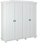 Inter Link FSC Bauernschrank Isny 4-t&uuml;rig 20900120