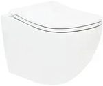 SAT Ergo Ergonomisches Wand-WC 36x52 cm mit SoftClose-Sitz, Wirbelsp&uuml;lung,...