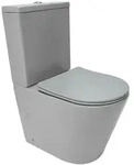 SAT Infinitio Stand-Kombi-WC Wasseranschluss von unten sp&uuml;lrandlos mit...