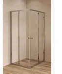 SAT Project Duschkabine 90x90 cm Schiebet&uuml;r Klarglas EasyClean Oberfl&auml;che,...