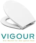 VIGOUR One WC-Sitz mit Absenkautomatik und Take-Off-Funktion, wei&szlig;