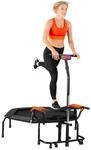 HAMMER Fitness-Trampolin JumpStep | mit Step-Board | Klappbar | H&ouml;henverstellbarer