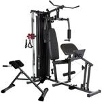 HAMMER Kraftstation Ferrum TX4 | Beinpresse | R&uuml;ckentrainer | 80kg Widerstand 9039