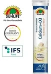 Sunlife Calcium + Vitamin D3 Brausetabletten 20 St&uuml;ck