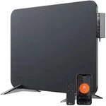 Metall Infrarotheizung mit Smart Thermostat - Schwarz / 450 Watt
