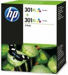 HP 301XL (D8J46AE) Druckerpatrone - 2x 3-farbig - Hoher Kapazit&auml;t - Multipack